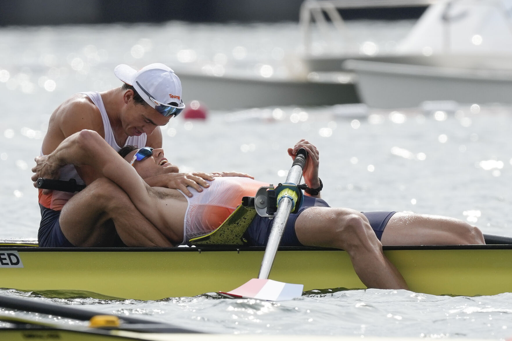 APTOPIX Tokyo Olympics Rowing